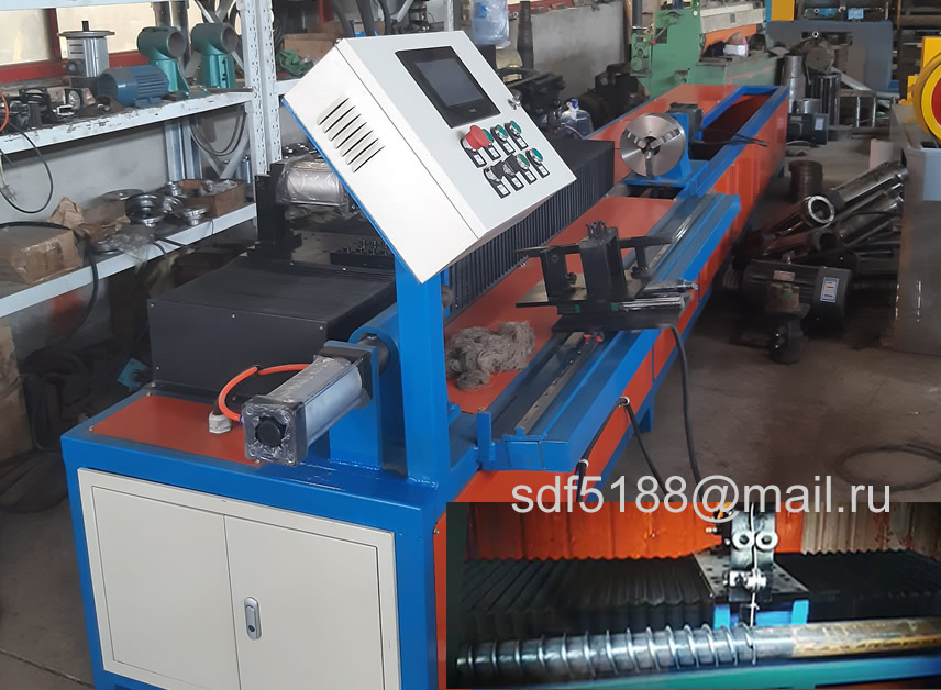 Welding Equipment for the Production of Screw Piles from China